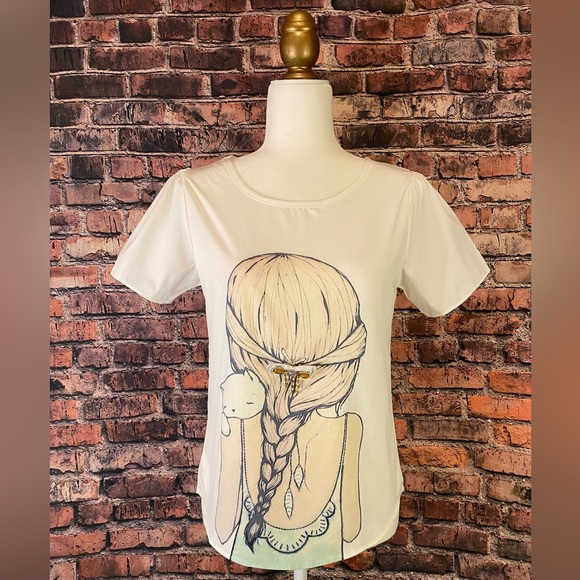 Anime themed Art tops Set of Two - Picture 6 of 8